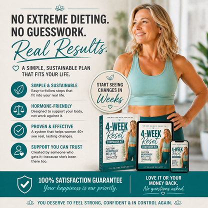 4-Week Menopause Reset Companion Kit — Printable Trackers, Meal Planner & Workout Guide