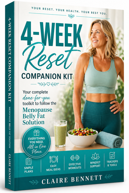 4-Week Menopause Reset Companion Kit — Printable Trackers, Meal Planner & Workout Guide