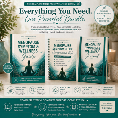 Complete Menopause Wellness Bundle — Ebook + Companion Kit + Symptom Journal