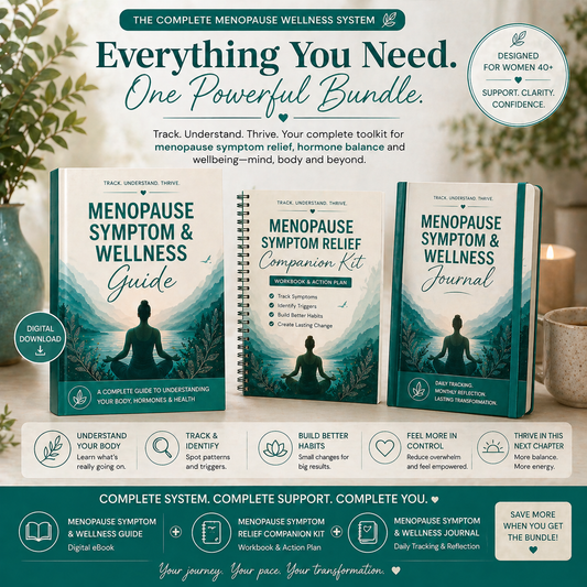 Complete Menopause Wellness Bundle — Ebook + Companion Kit + Symptom Journal
